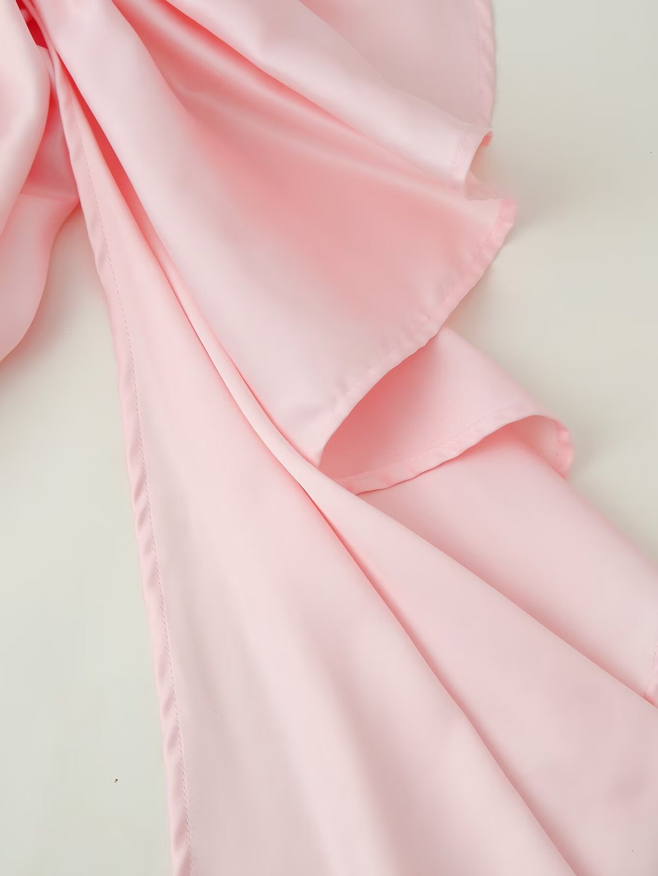 Women's Satin Asymmetric Ruffle Mini Skirt