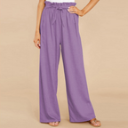Women's Loose Cotton Linen Wide Leg Pants