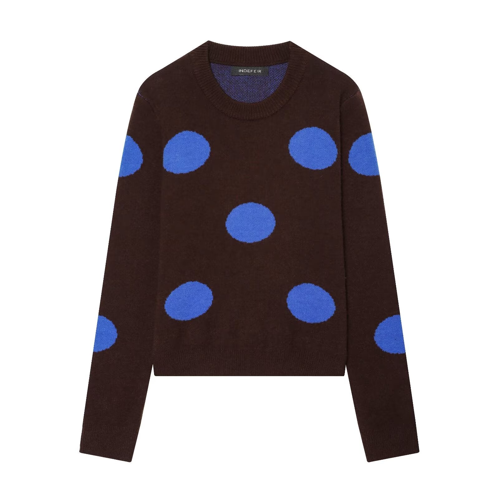 Women's Polka Dot Knit Sweater