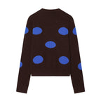 Women's Polka Dot Knit Sweater