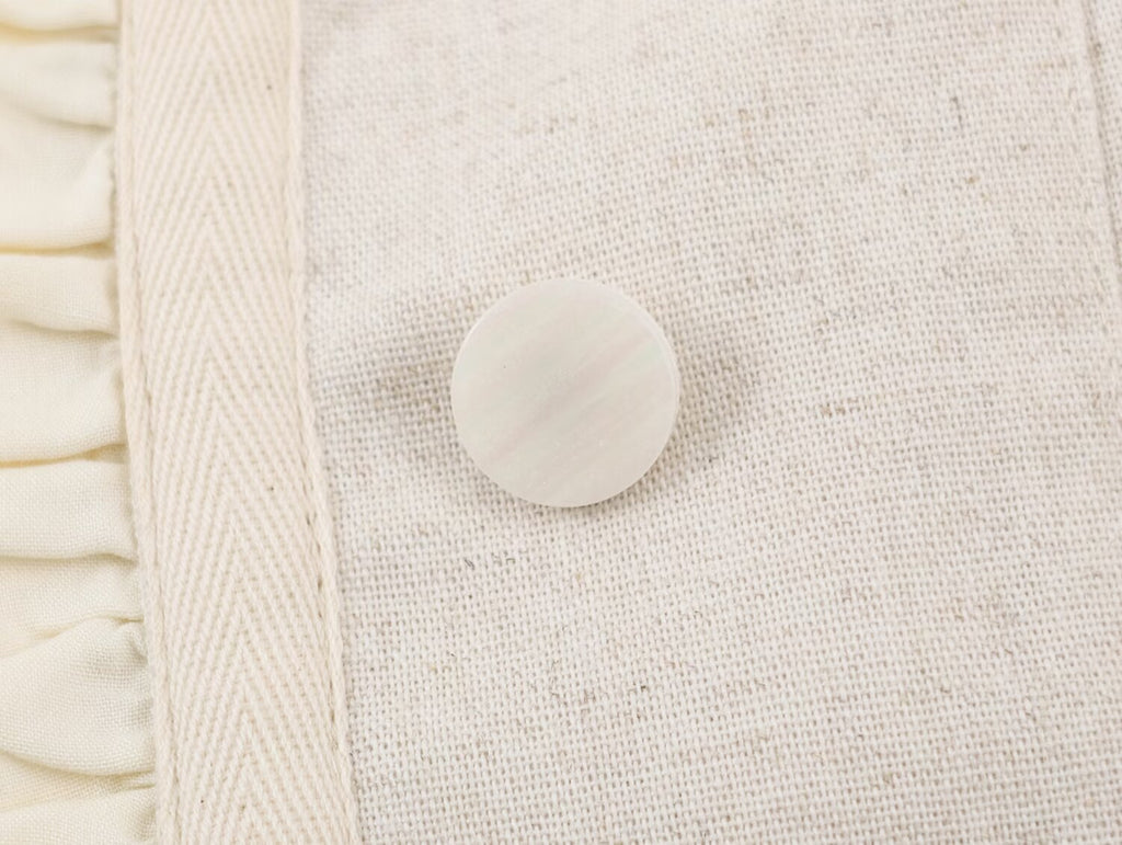 Women's Short Ruffle-Detail Blazer