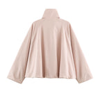 Women's Lightweight Zip-Up Bomber Jacket