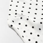 Women's Polka-Dot Backless Halter Dress