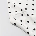 Women's Polka-Dot Backless Halter Dress