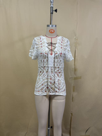 White Unlined Top