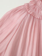 Women's Ruffle-Detail Button Blouse