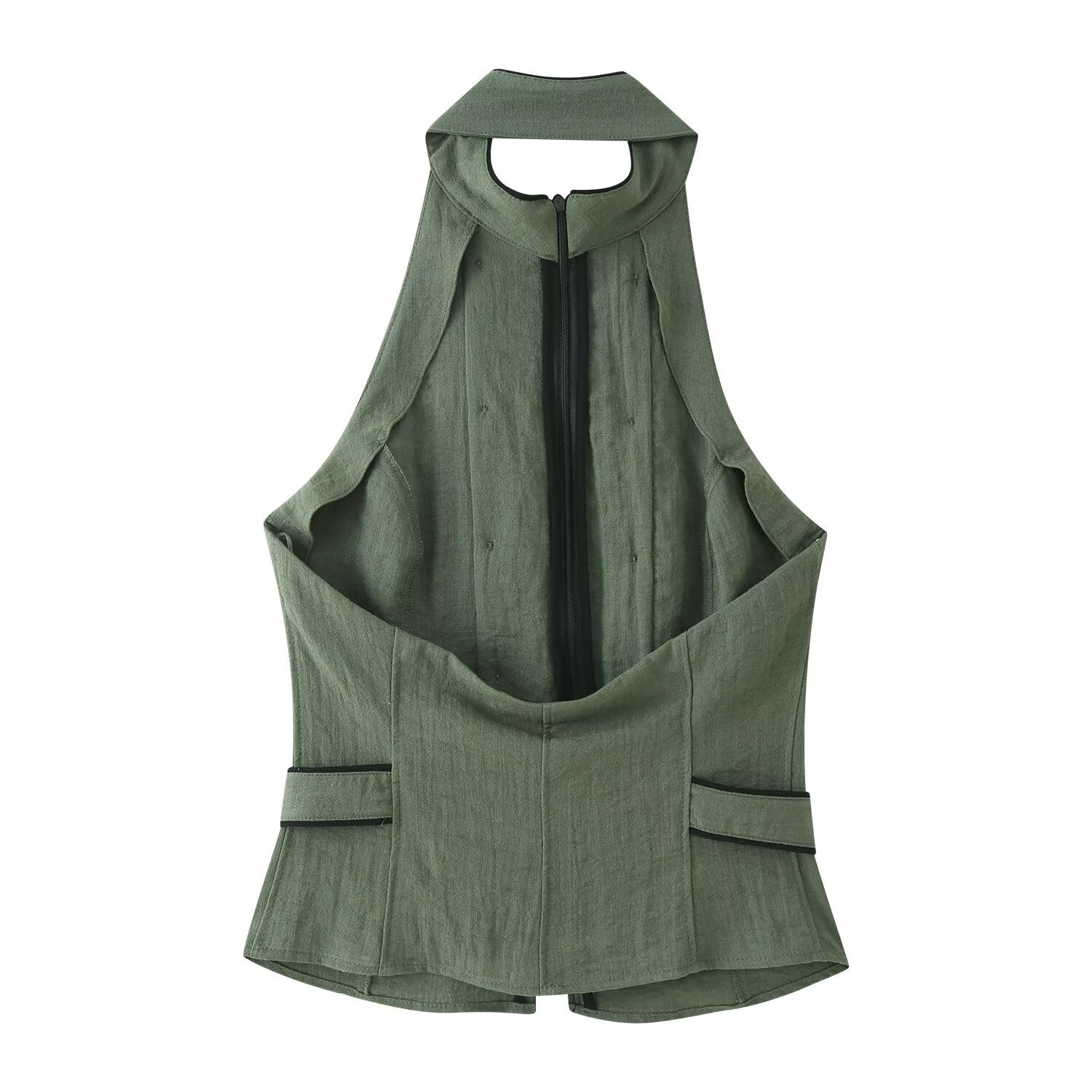 Women's Backless Halter Top