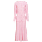 Women's Rhinestone Long-Sleeve Bodycon Dress