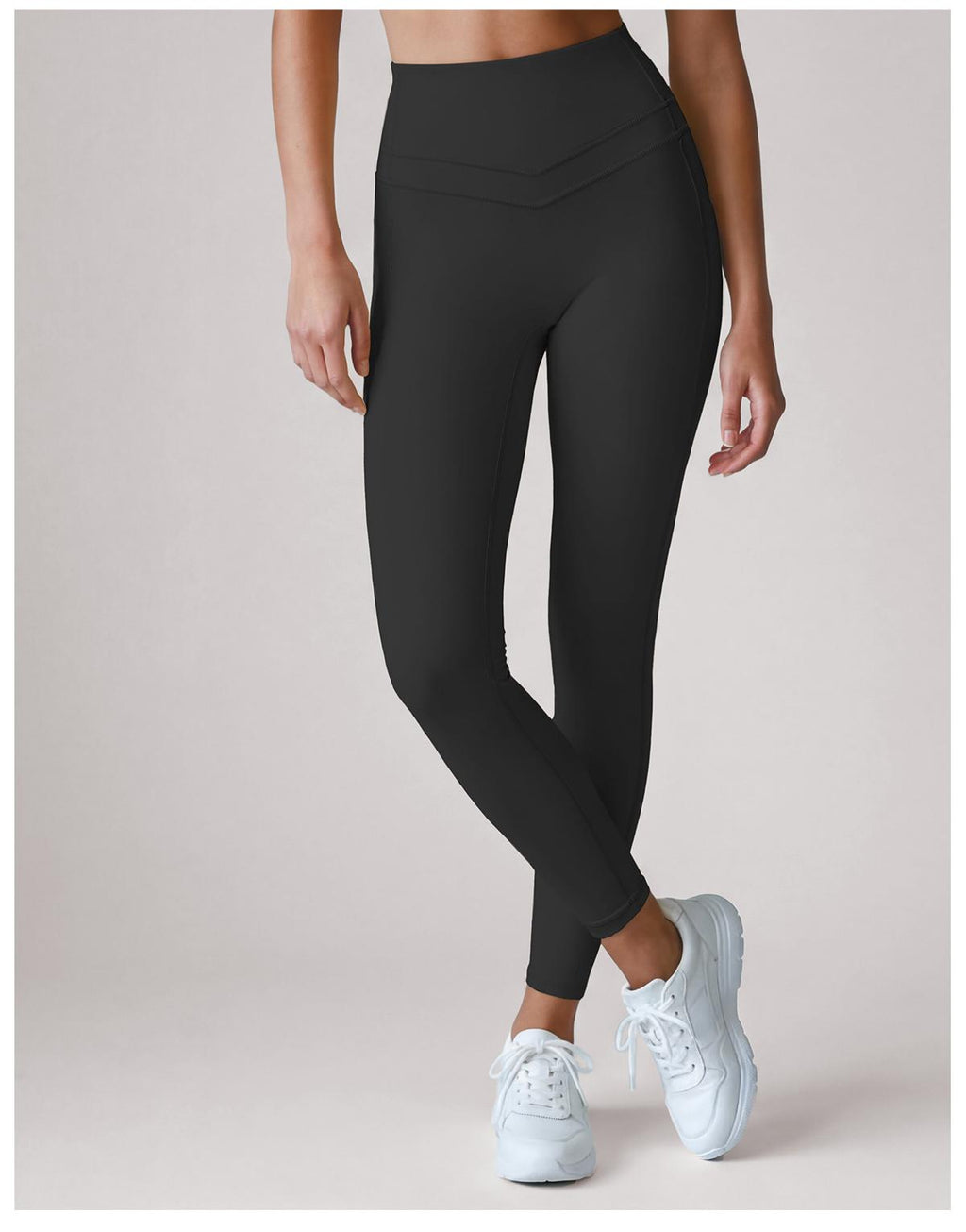 Women's V-Waist High-Waist Yoga Pants
