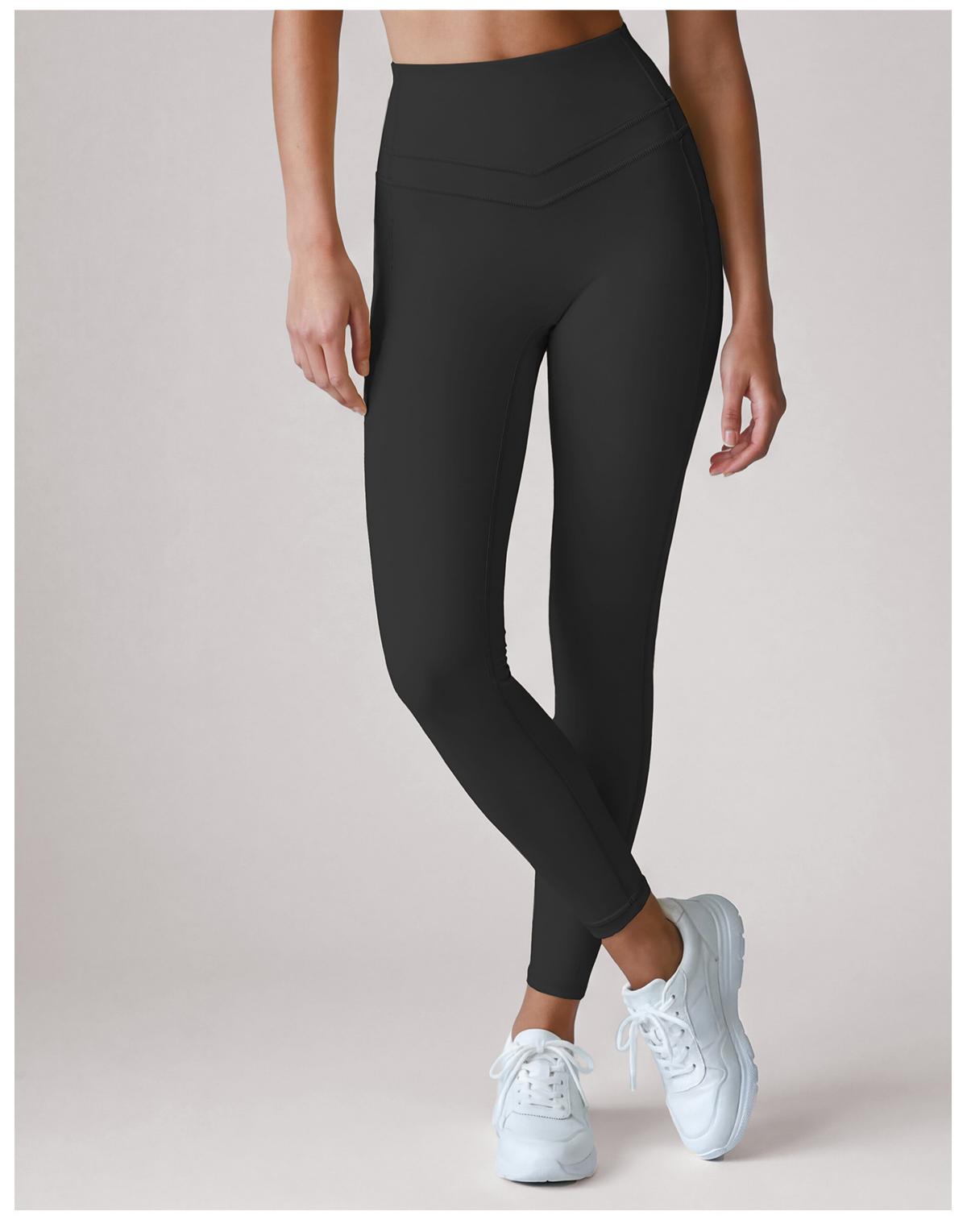 Women's V-Waist High-Waist Yoga Pants