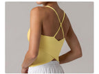 Women's Cross-Back Yoga Sports Bra