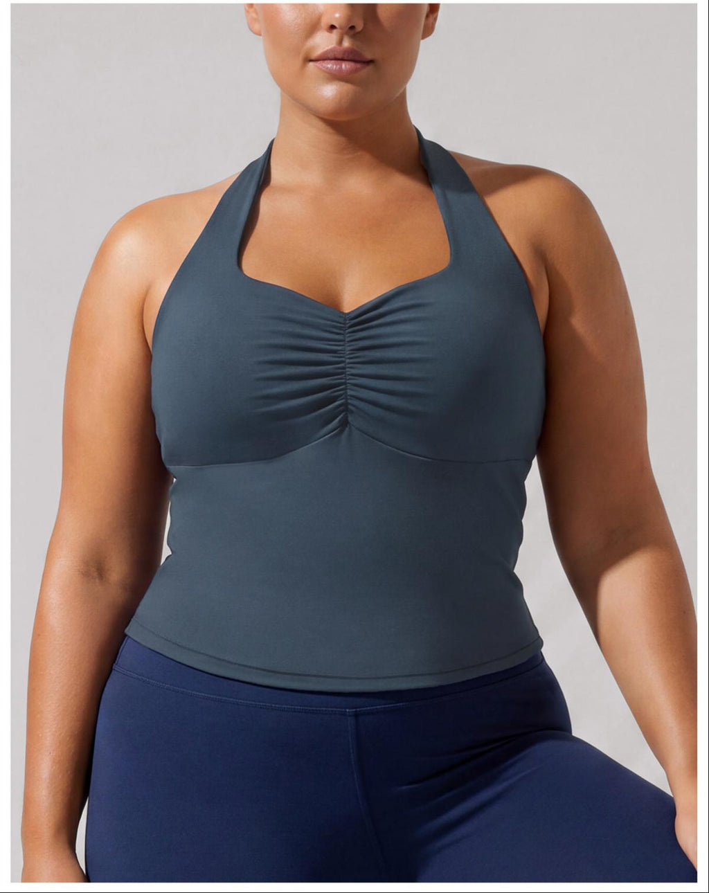 Women's Plus Size Halter Sports Vest
