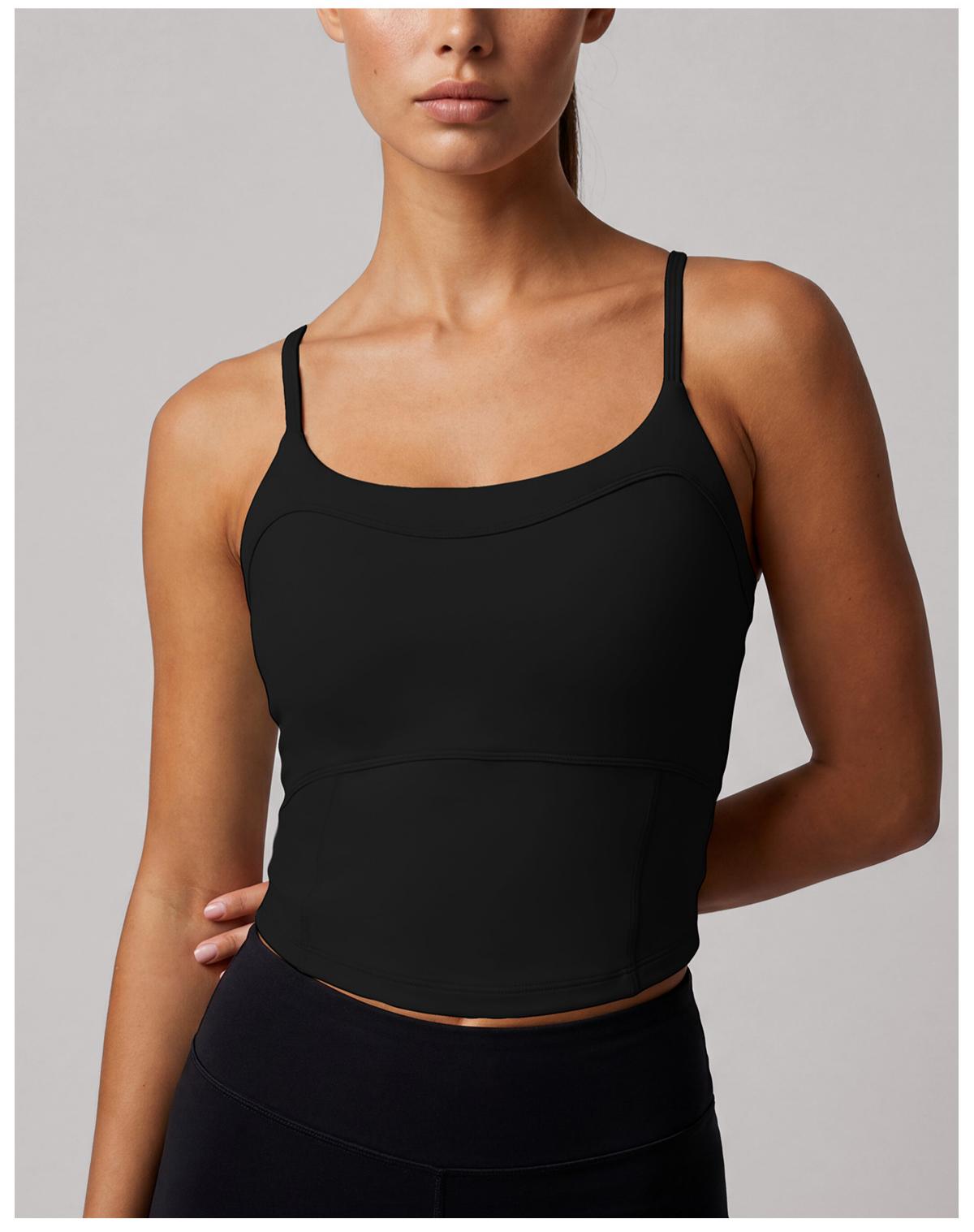 Women's Cross-Back Sports Bra Vest