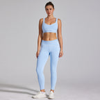 Women's Sports Bra and Yoga Pants Set