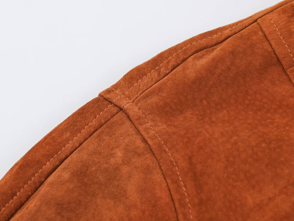 Women's Minimal Stand-Collar Jacket