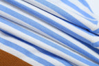 Women's Contrast-Color Striped Knit Top