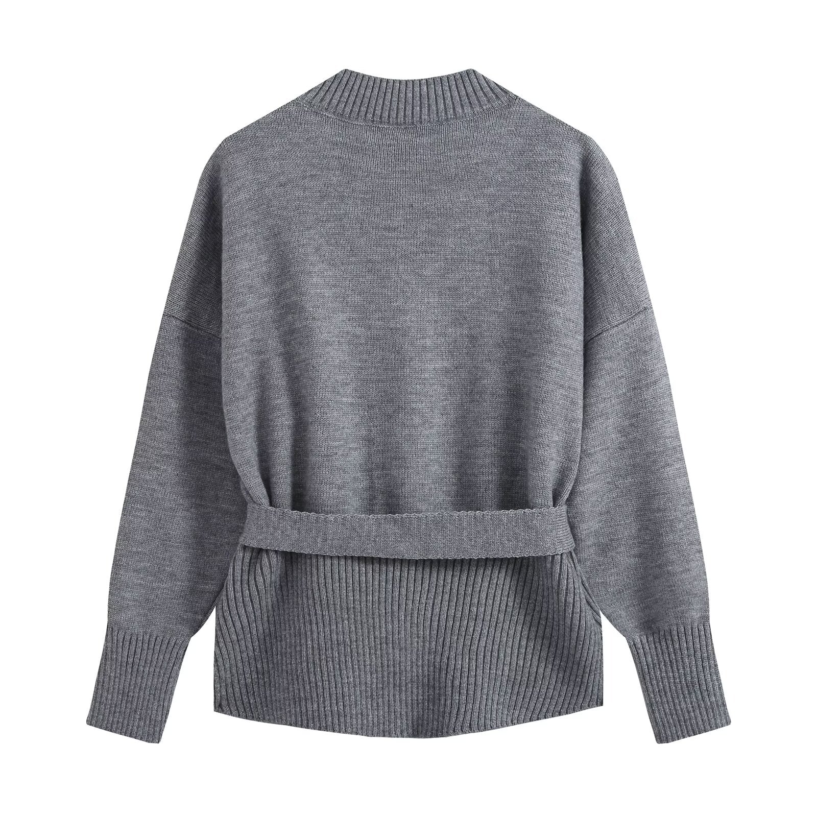 Women's Knit Top And Skirt Set