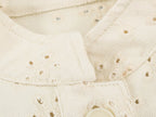 Women's Embroidered Cutout Autumn Coat