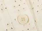 Women's Embroidered Cutout Autumn Coat