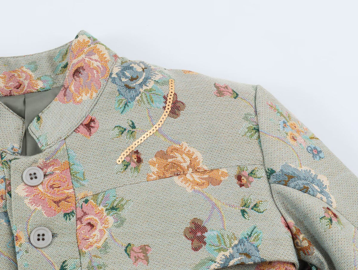 Women's Jacquard Blazer