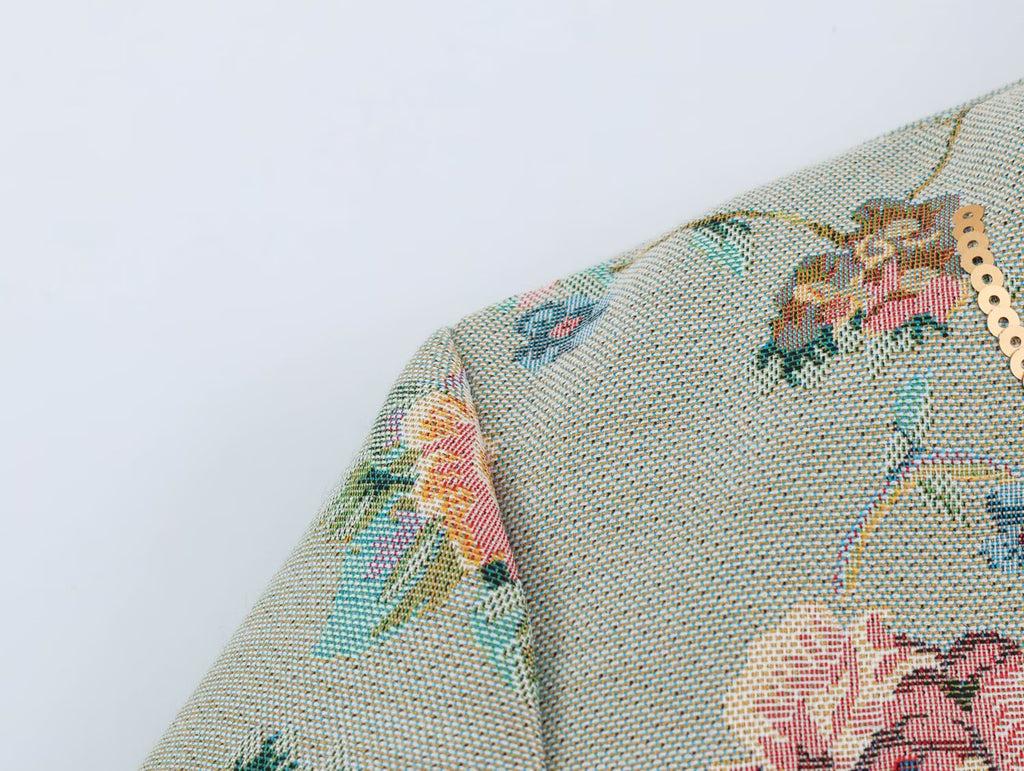 Women's Jacquard Blazer