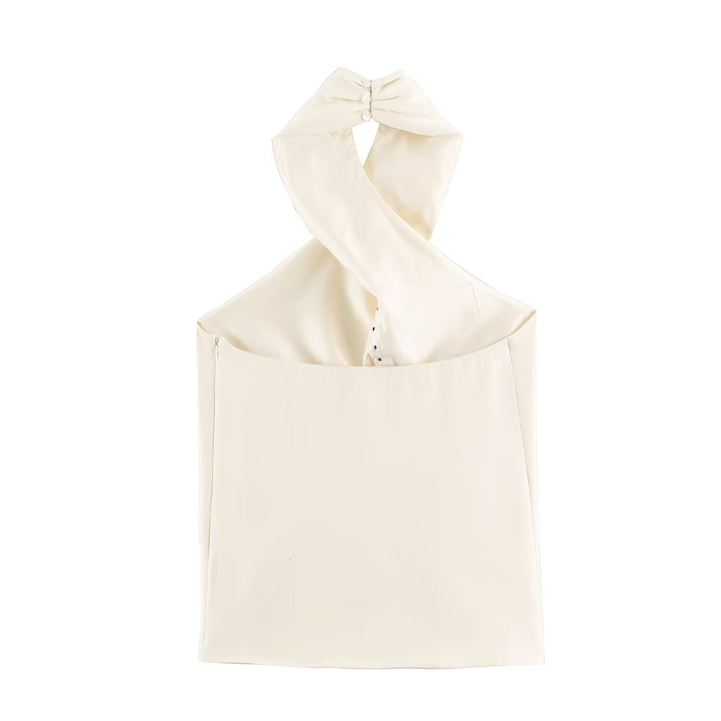 Women's Double-Breasted Collared Vest