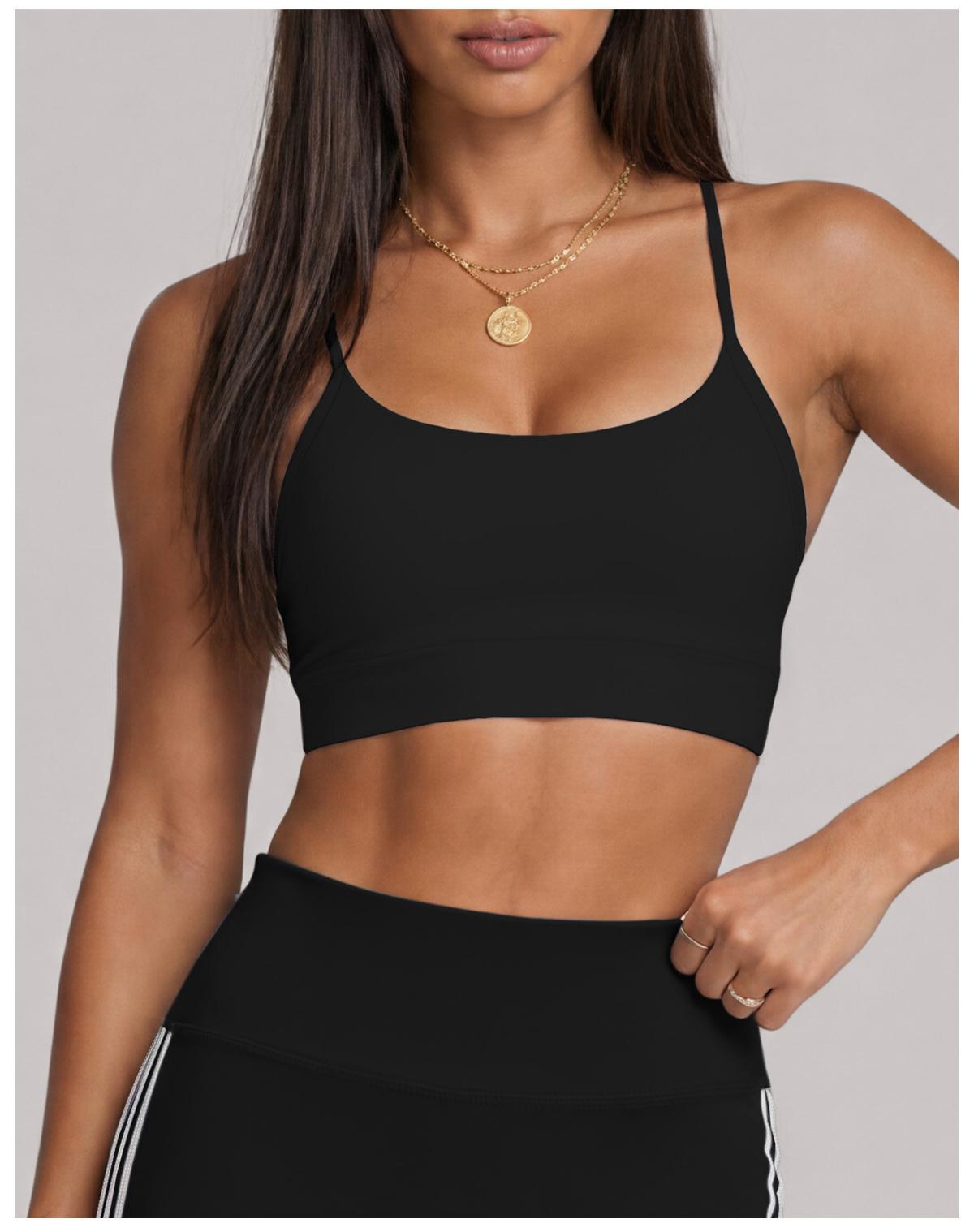 Women's Shockproof Running Sports Bra Top