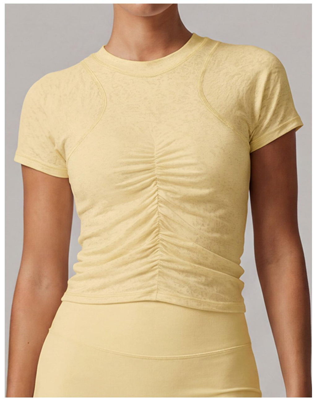 Women's Quick-Dry Short-Sleeve Yoga Top