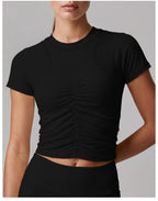 Women's Quick-Dry Short-Sleeve Yoga Top