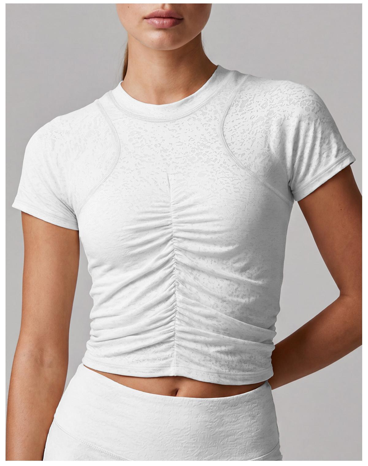 Women's Quick-Dry Short-Sleeve Yoga Top
