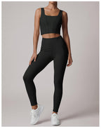 Women's U-Shaped Back Yoga Workout Set