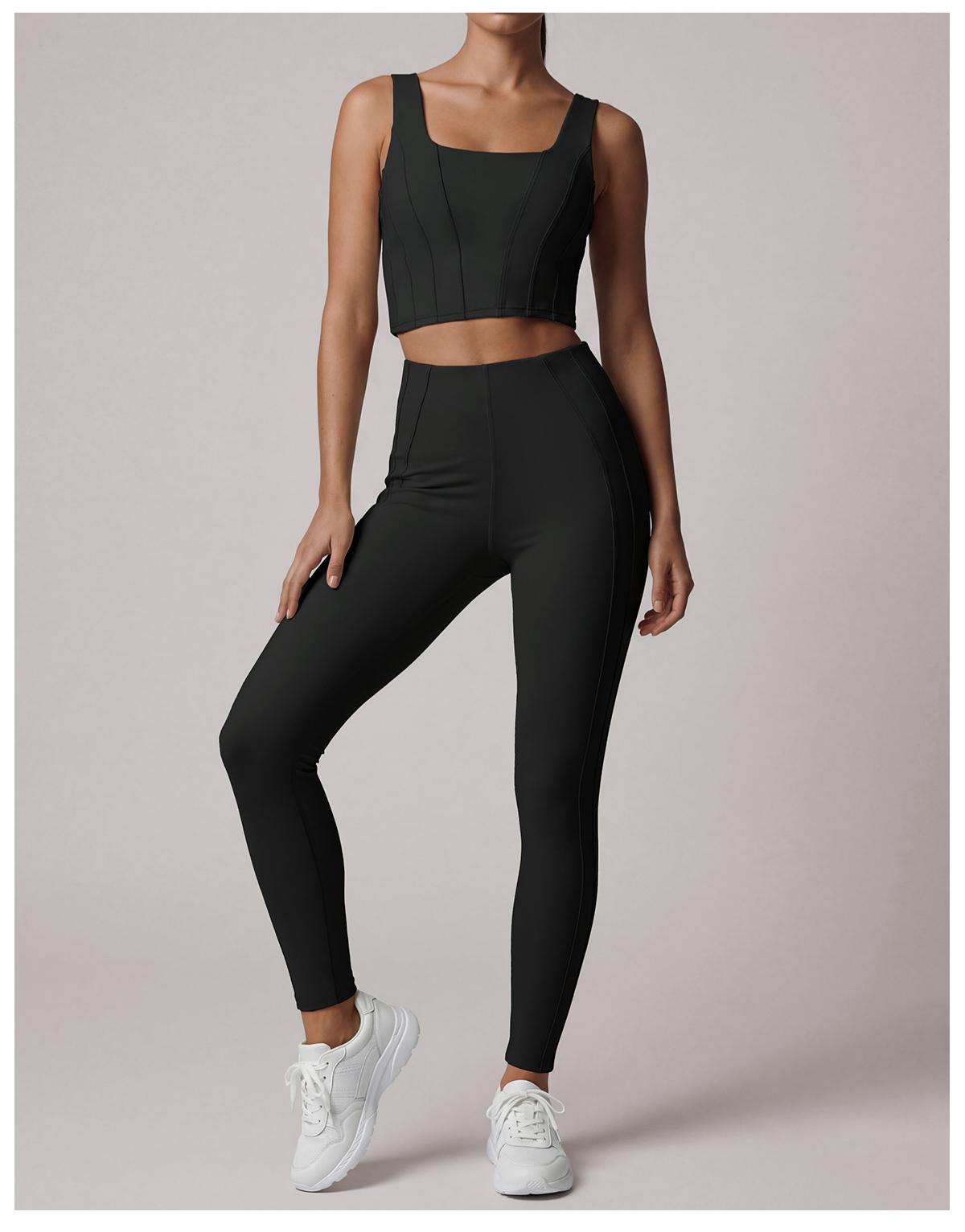 Women's U-Shaped Back Yoga Workout Set