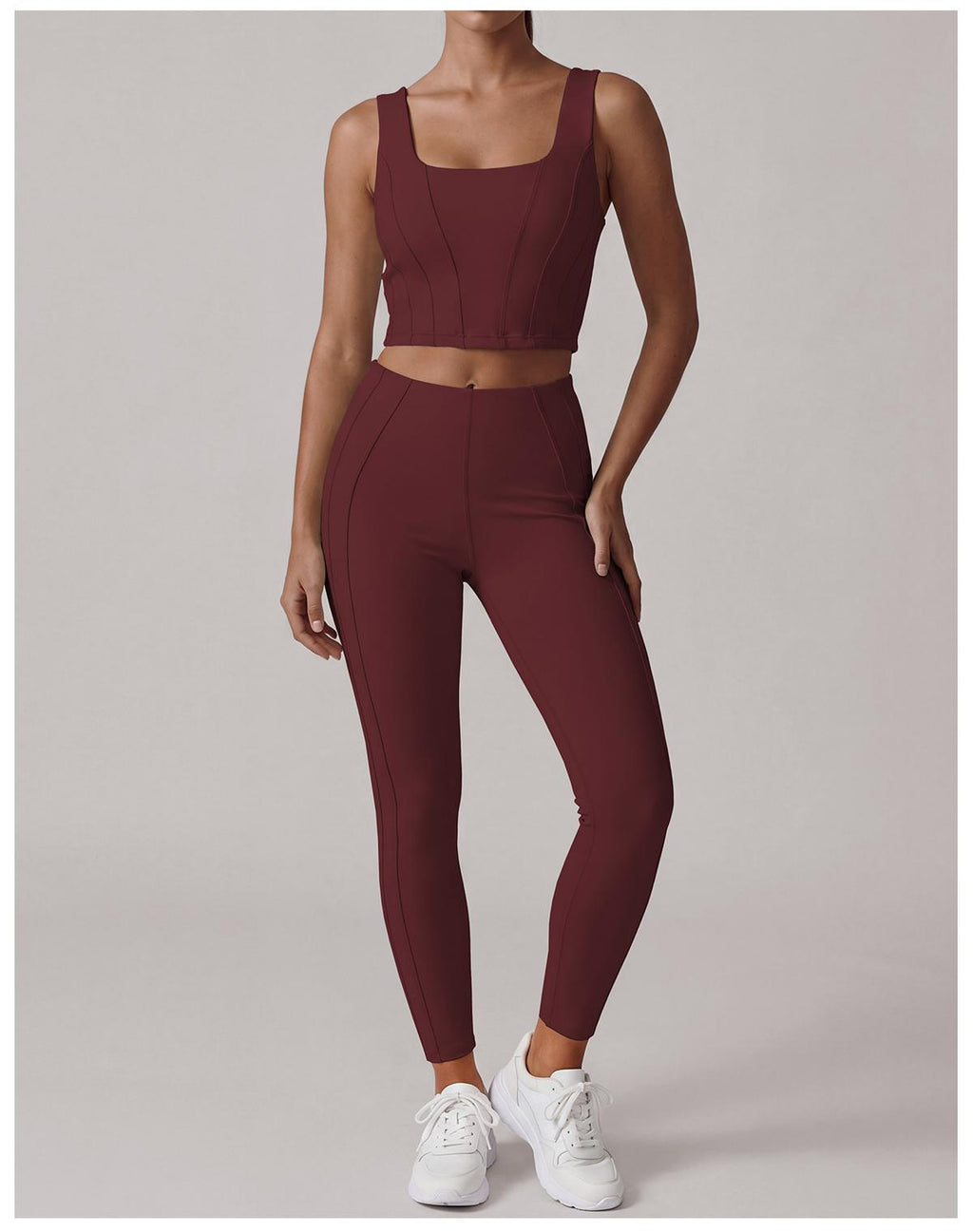 Women's U-Shaped Back Yoga Workout Set