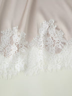 Women's Lace One-Shoulder Top & Mini Skirt Set