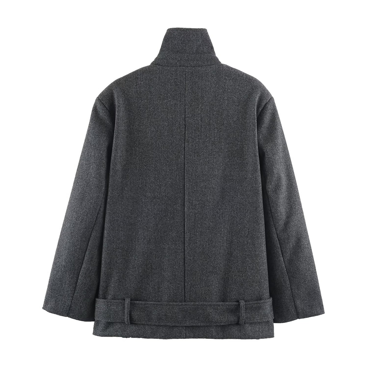 Women's Double-Breasted Wool Coat