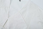 Women's French Vintage Embroidered Poplin Shirt