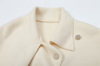 Women's Belted Asymmetric Knit Coat