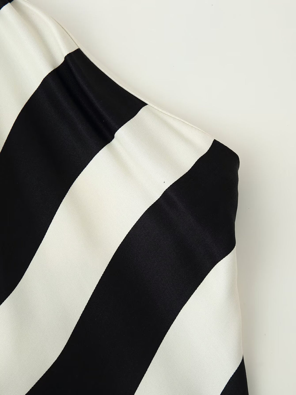Women's Striped Halter Backless Midi Dress