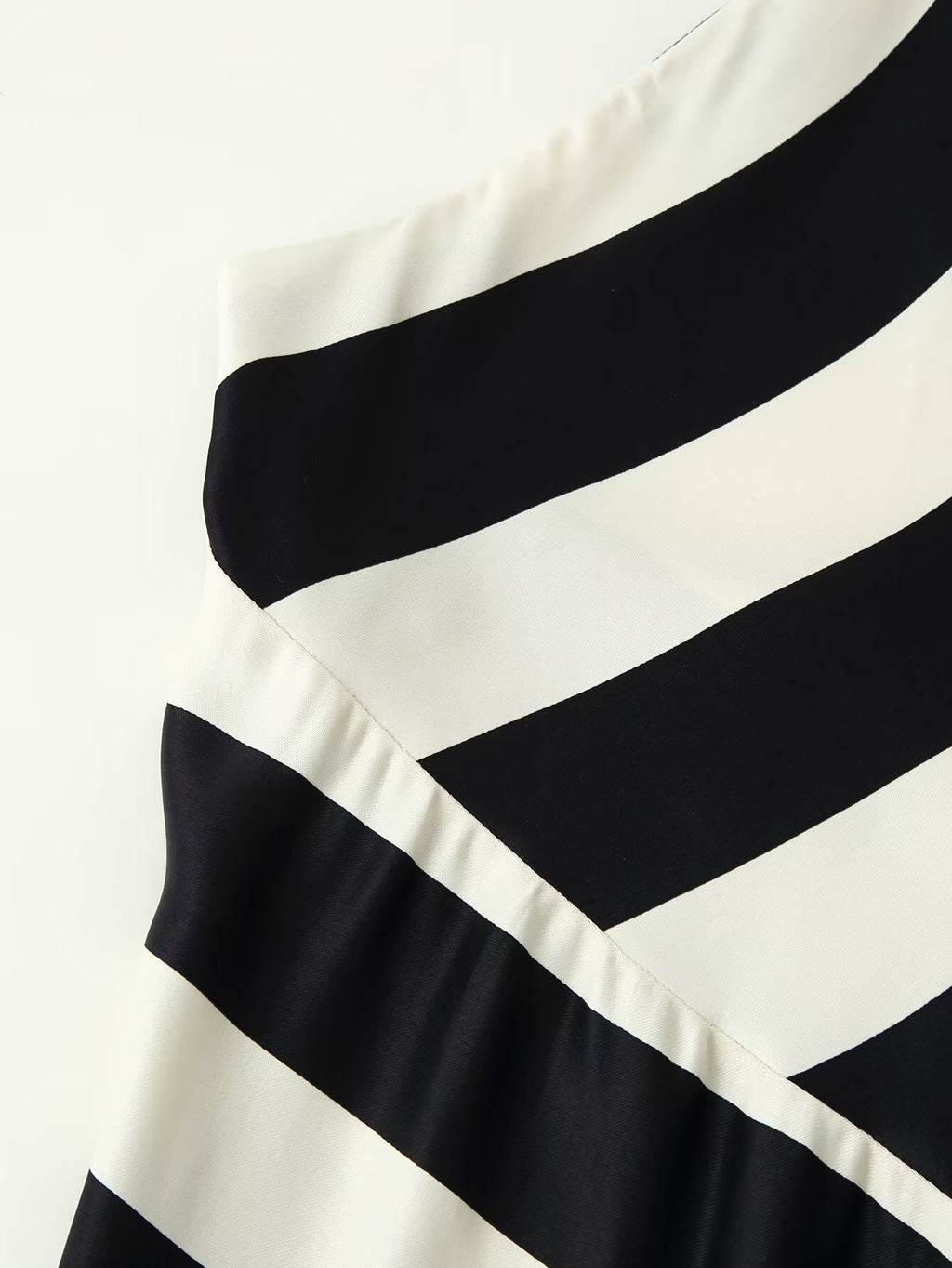 Women's Striped Halter Backless Midi Dress