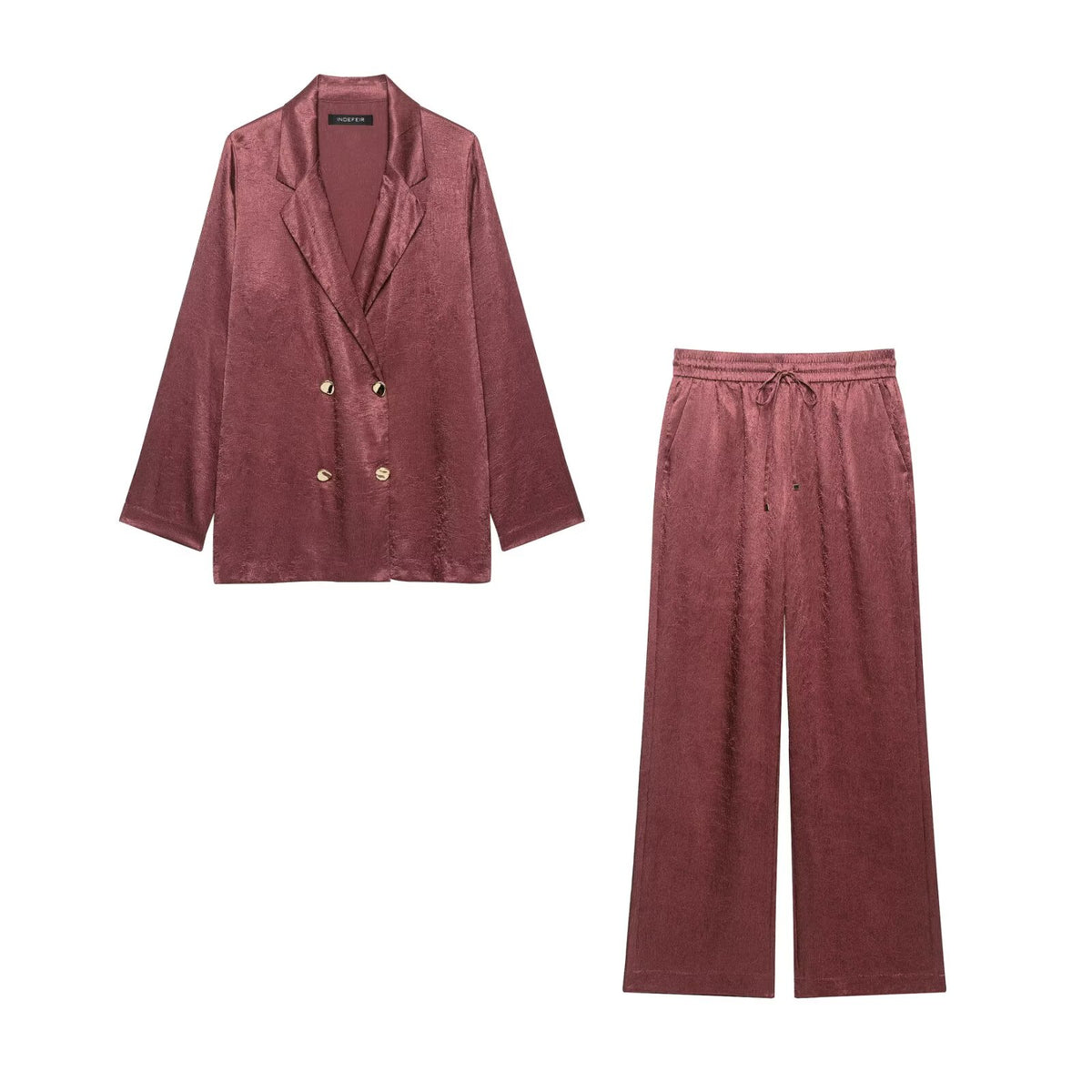 Blazer & Trousers Two-Piece Set