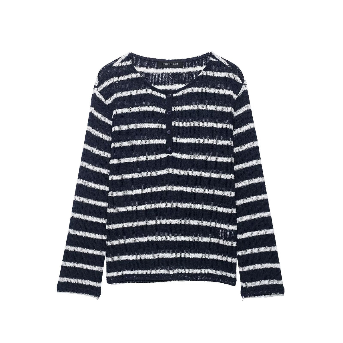 Striped Knit Sweater