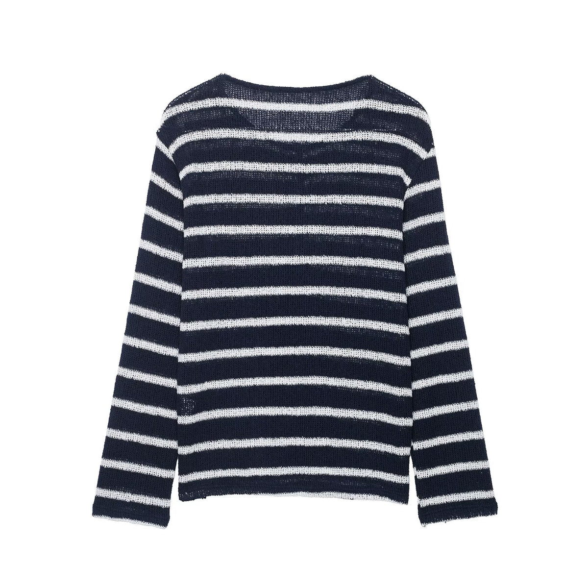 Striped Knit Sweater
