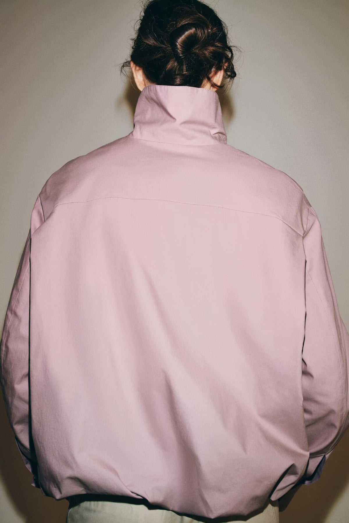 Early Autumn Turtleneck Bomber Jacket