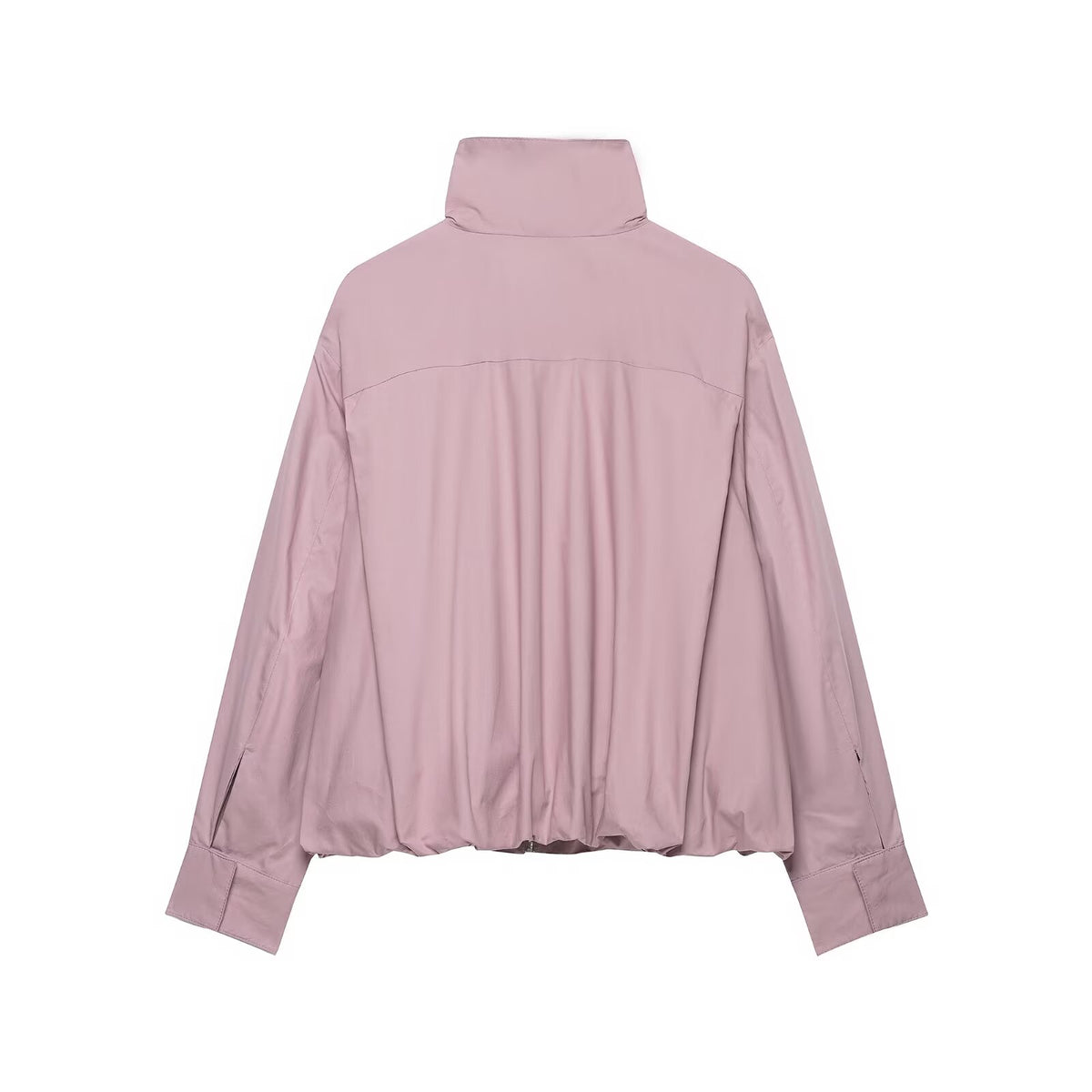 Early Autumn Turtleneck Bomber Jacket