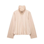 Women Clothing Autumn Fashionable All Match Personality Bomber Jacket Jacket
