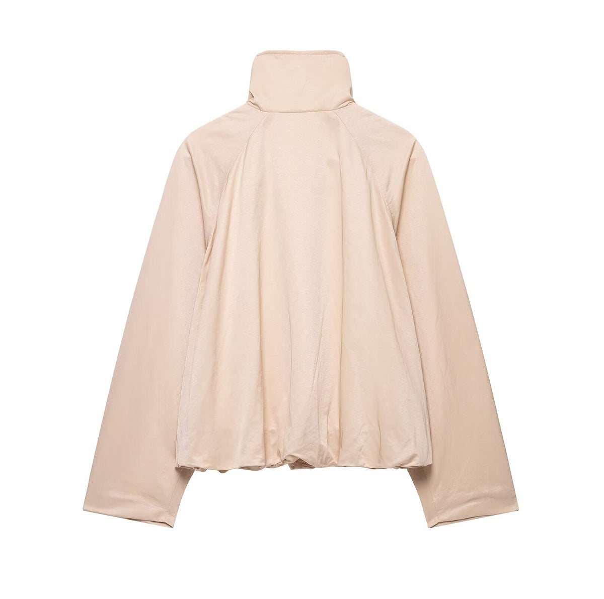 Women Clothing Autumn Fashionable All Match Personality Bomber Jacket Jacket
