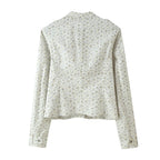 Women's Floral Jacket & Trousers Two-Piece Set