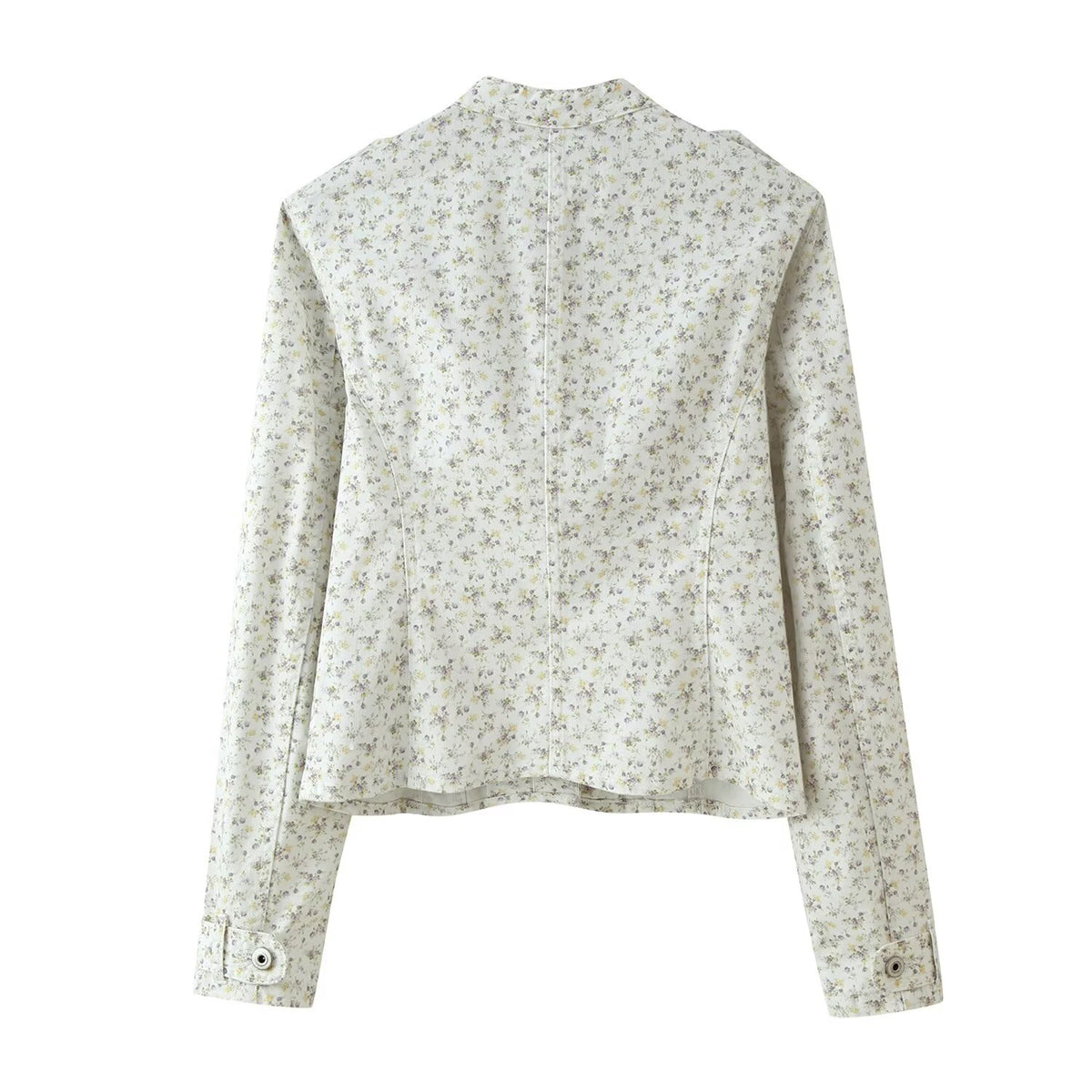 Women's Floral Jacket & Trousers Two-Piece Set