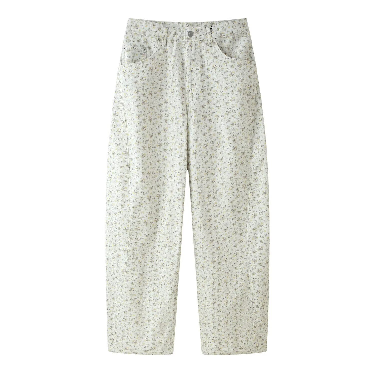 Women's Floral Jacket & Trousers Two-Piece Set