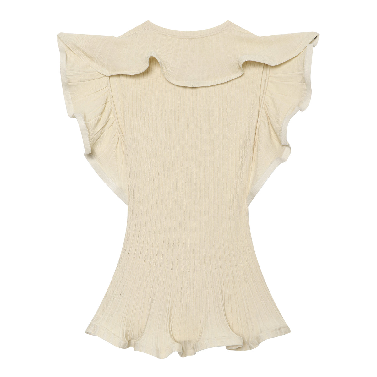Women's Wave-Trim Knit Top